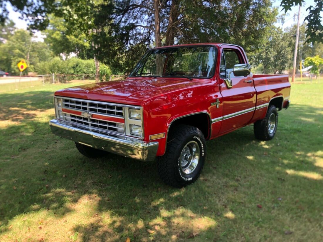 1987 Chevrolet Silverado 4X4 Square Body Pickup Truck All New 1987 Chevrolet C/K Pickup 1500 Silverado