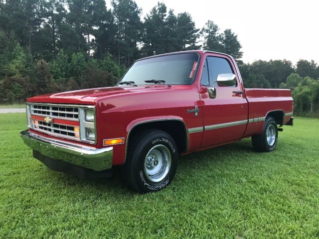 1987 Chevrolet Silverado SquareBody SWB 2WD R-10 C-10 1987 Chevrolet C-10 Silverado