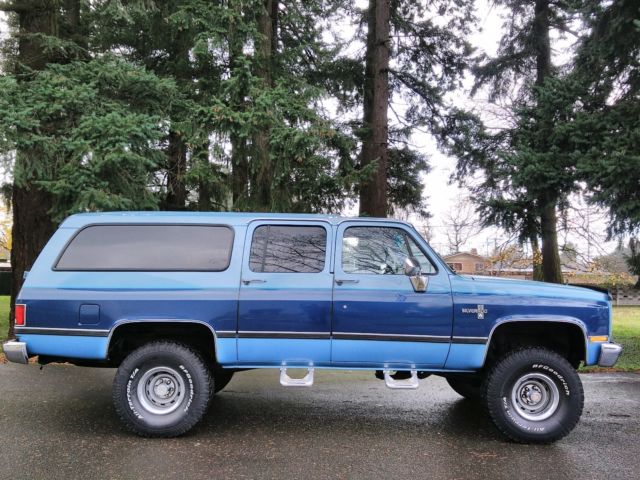 1987 Chevrolet Suburban Silverado 4x4 1500 2500 - photo 6