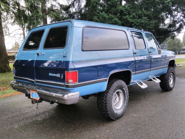 1987 Chevrolet Suburban Silverado 4x4 1500 2500 - photo 7