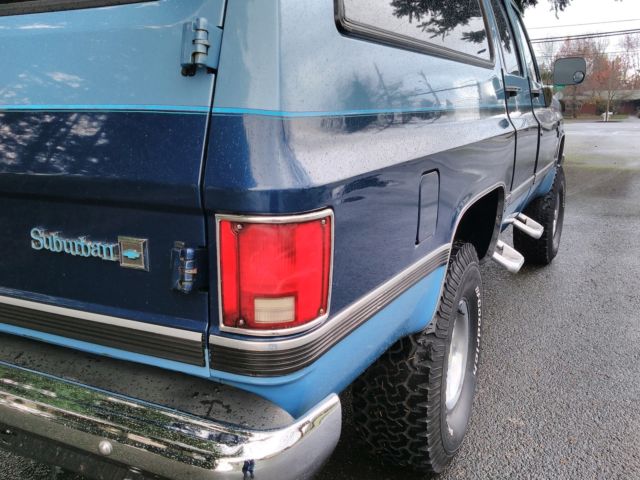 1987 Chevrolet Suburban Silverado 4x4 1500 2500 - photo 8