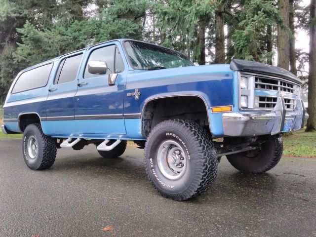 1987 Chevrolet Suburban Silverado 4x4 1500 2500 - photo 9