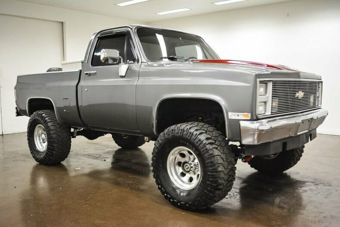 1987 Chevrolet V10 77889 Miles Charcoal Gray Pickup Truck 383 Stroker 4 Speed M 1987 Chevrolet Other Pickups