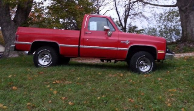 1987 Chevrolet V10 9 (K10) 1987 Chevrolet Other Pickups Scottsdale