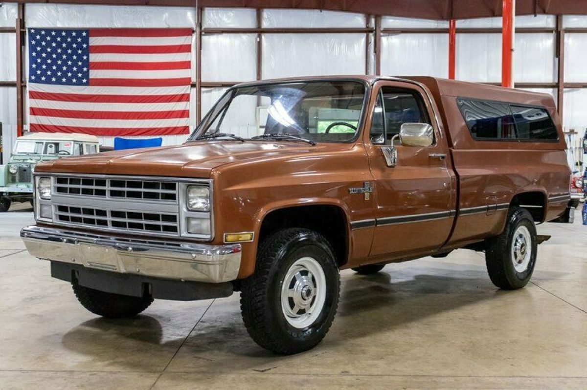 1987 Chevrolet V20 27543 Miles Russet Brown Pickup Truck 5.7L V8 4-Speed Automa 1987 Chevrolet Other Pickups