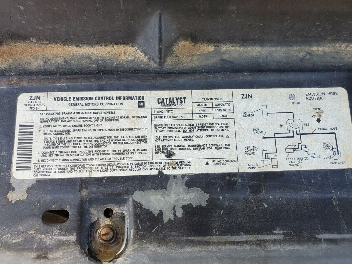 1987 Chevrolet V3500 - photo 9