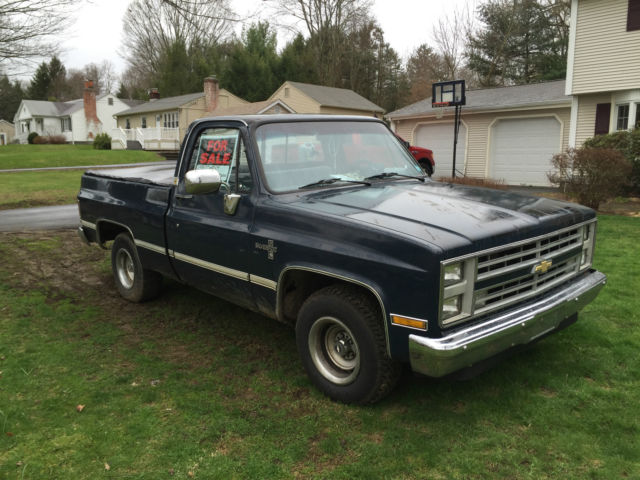 1987 Chevy 1500 2WD Shortbed Pickup Fuel Injected V8 Clean A/C LOW RESERVE 1987 Chevrolet C/K Pickup 1500