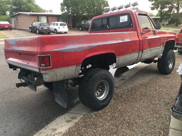 1987 Chevrolet C-10 Silverado 4x4 K10 V 10 - photo 10