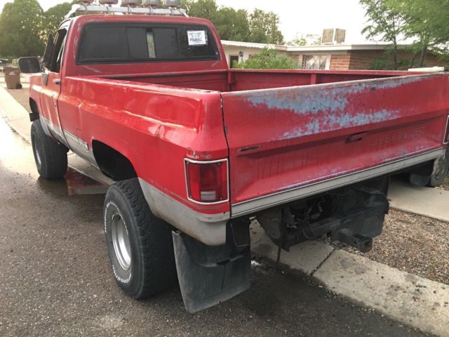 1987 Chevrolet C-10 Silverado 4x4 K10 V 10 - photo 5