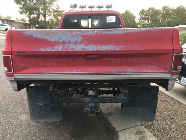 1987 Chevrolet C-10 Silverado 4x4 K10 V 10 - photo 9