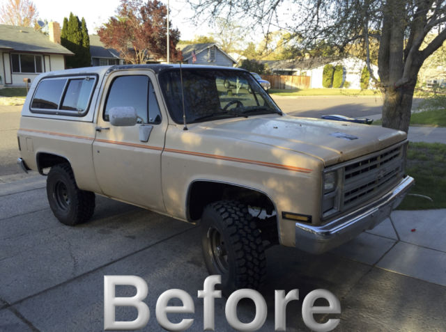1987 Chevy K5 Blazer - Stick Shift! Super Custom TREE CAMO WRAP 1987 Chevrolet Blazer