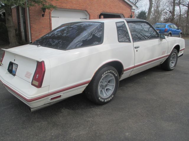 1987 Chevy Monte Carlo SS Aero Coupe, Glass Roof, ONE ORIGINAL OWNER, VERY RARE! 1987 Chevrolet Monte Carlo SS Aero Coupe Glass Roof