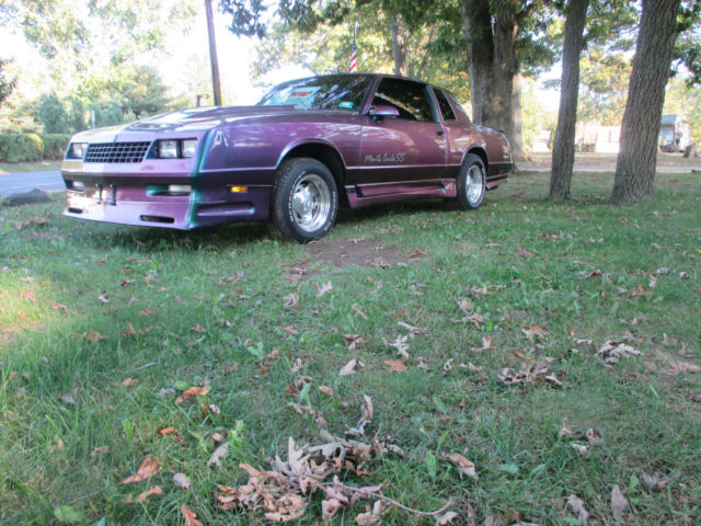 1987 chevy monte carlo SS custom paint 350 ci with 350 turbo trans 1987 Chevrolet Monte Carlo SS