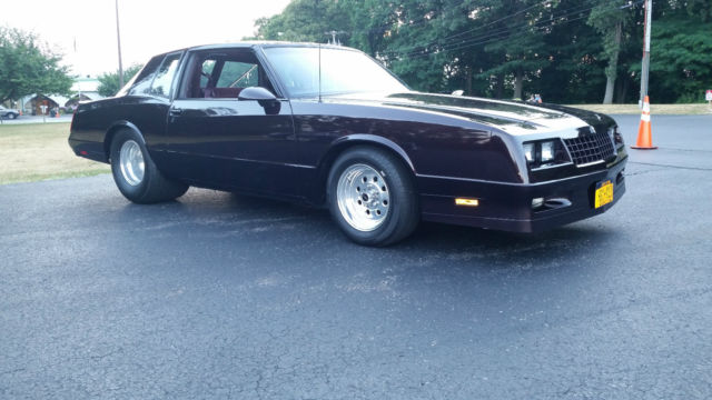 1987 Chevy Monte Carlo SS Pro Street Touring Aero Coupe 1987 Chevrolet Monte Carlo Monte Carlo SS Pro Street