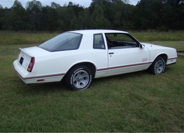 1987 Chevy Monte Carlo SS .. RARE AERO COUPE 1987 Chevrolet Monte Carlo