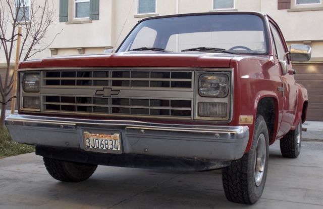 1987 Chevy pickup truck 61k original miles one owner since new all original!!!! 1987 Chevrolet C-10 Stepside pickup bed