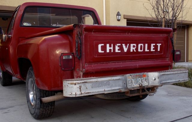 1987 Chevrolet C-10 Stepside pickup bed - photo 6