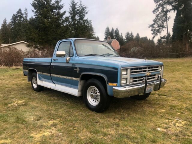 1987 Chevy Silverado 2500 454 BIG BLOCK A/C 136K ALL ORIGINAL SOLID 1987 Chevrolet C/K Pickup 2500 Silverado