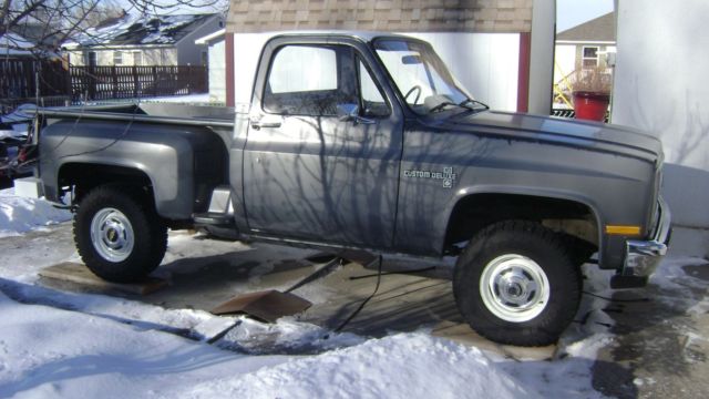 1987 Chevy step side, 4X4, low low mi., true survivor, complete history 1987 Chevrolet Other Pickups