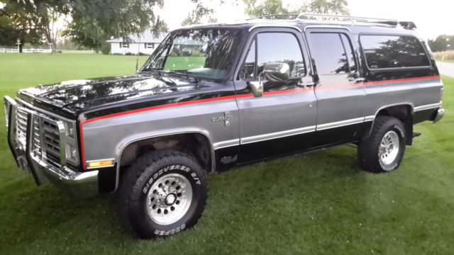 1987 chevy suburban k20 v20 4x4 3/4 ton k10 1987 Chevrolet Suburban