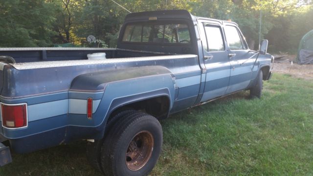 1987 chevy truck R30 1987 Chevrolet Other Pickups Crew cab