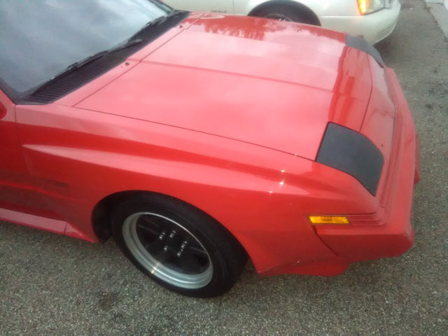 1987 Chrysler Conquest Base Hatchback 2-Door 2.6L Red Sports Car See Listing 1987 Chrysler Conquest Tsi