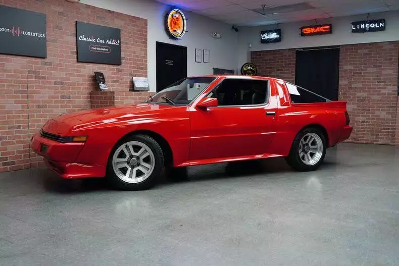 1987 Chrysler Conquest TSi Turbo 2dr Hatchback 73533 Miles Bright Red Hatchback 1987 Chrysler Conquest TSi Turbo 2dr Hatchback