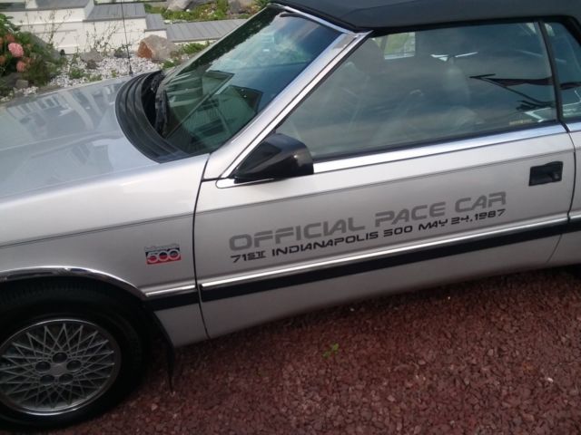 1987 Chrysler LeBaron