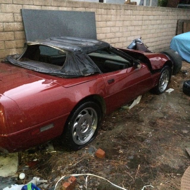 1987 Convertable Corvette upgraded body to92"ZR-1 1987 Chevrolet Corvette