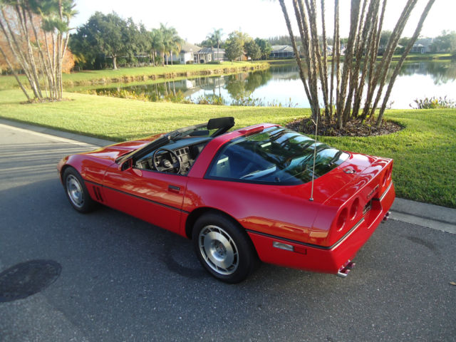 1987 CORVETTE -34,589 MILES - 2 OWNER - GORGEOUS - TURN KEY READY - ALL HISTORY 1987 Chevrolet Corvette RED