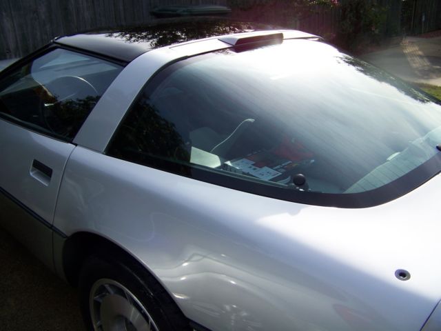 1987 Chevrolet Corvette silver and medium gray, two tone - photo 8