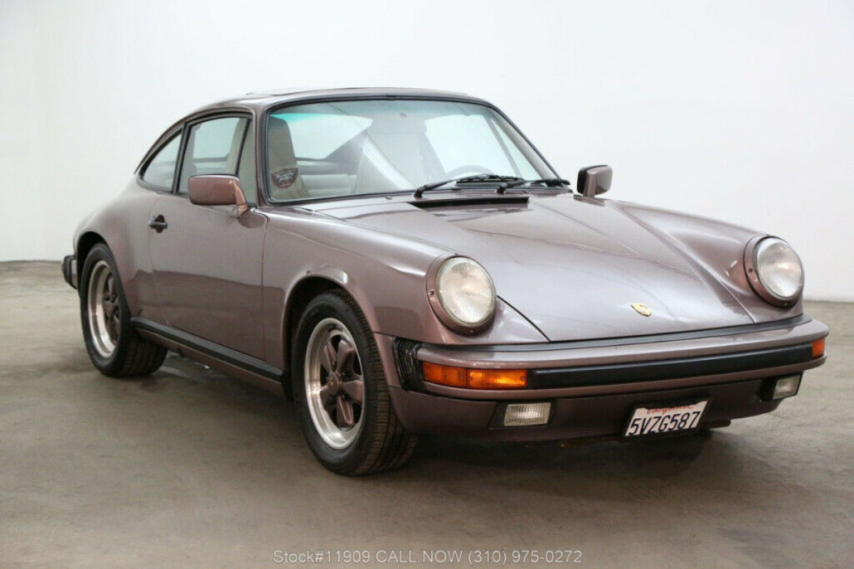 1987 Coupe Used 3.2L H6 12V Manual 1987 Porsche Carrera Coupe