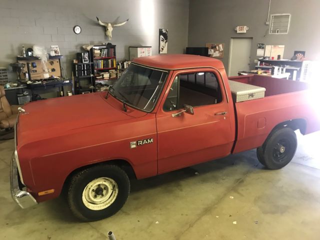 1987 Dodge Ram Shortbed 318 d150 1500 clean & Original No Reserve 1987 Dodge Ram 1500 Ram