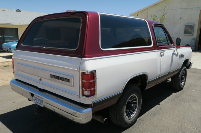 1987 Dodge Ramcharger 1987 DODGE RAMCHARGER 150LE 4X4 5.9L V8 AC - photo 5