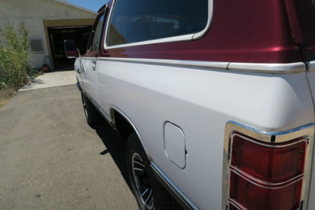 1987 Dodge Ramcharger 1987 DODGE RAMCHARGER 150LE 4X4 5.9L V8 AC - photo 8