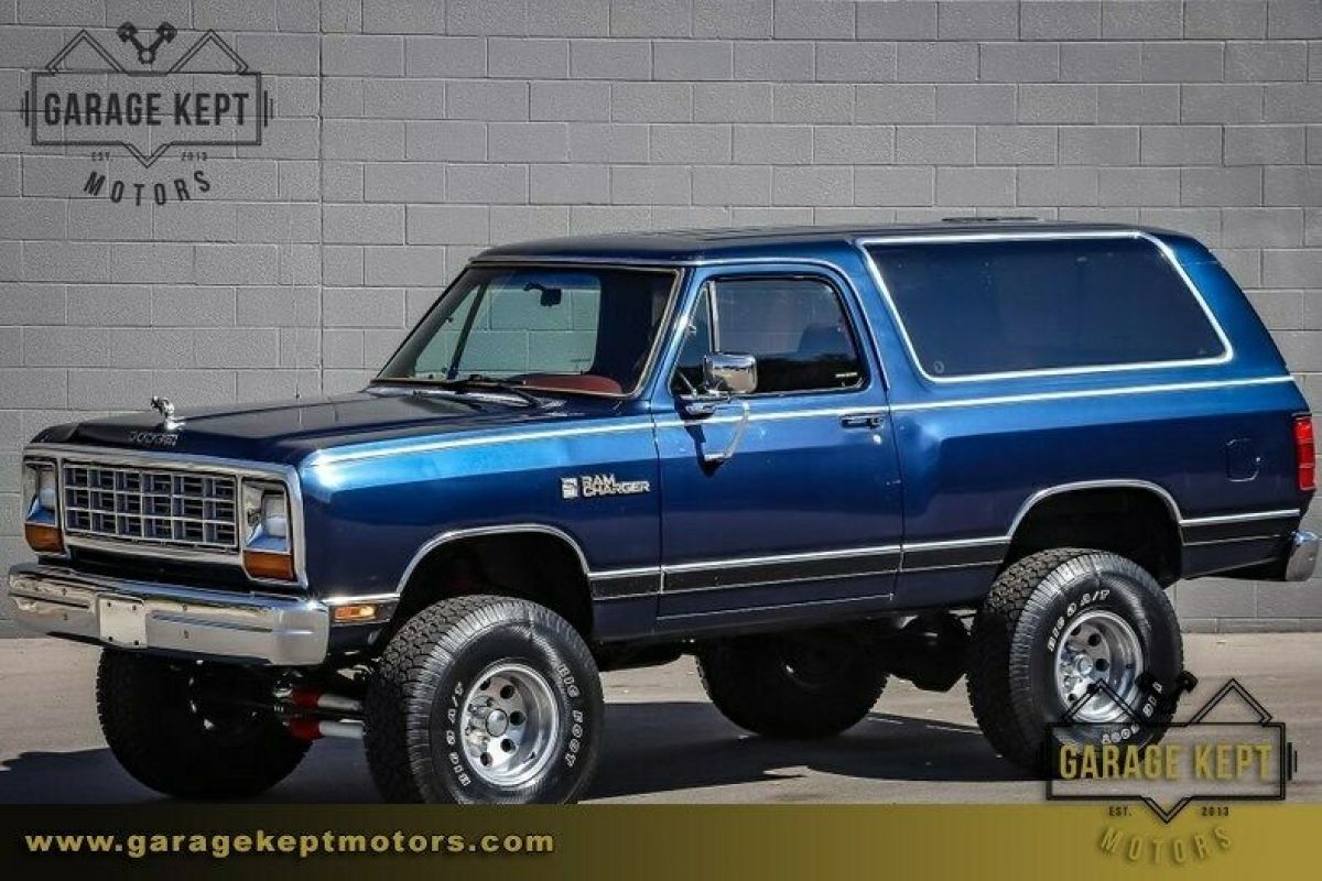 1987 Dodge Ramcharger AW-100