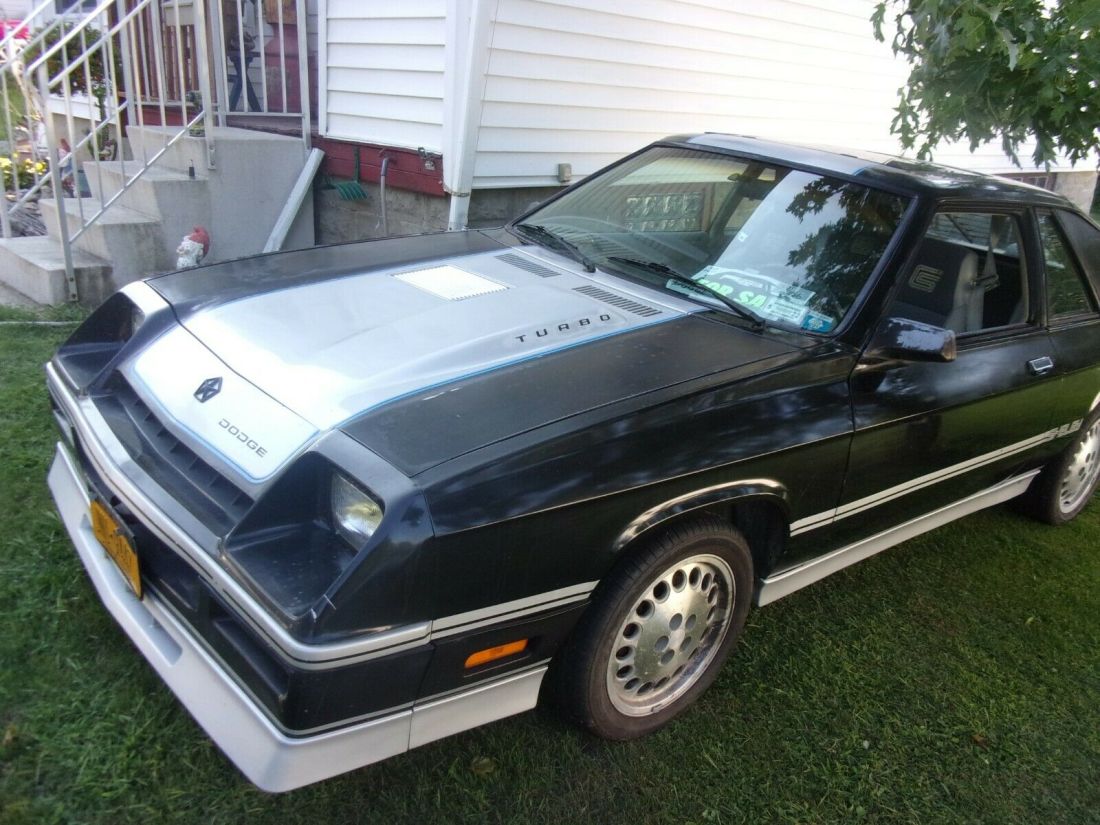 1987 Dodge Shelby Charger, 2.2 turbo, factory moon roof, 5 speed, Florida car. 1987 Dodge Charger Shelby