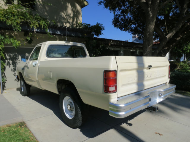 1987 Dodge Truck W250 4 speed manual 4wd 87k miles all original CA truck 1 owner 1987 Dodge Other Pickups