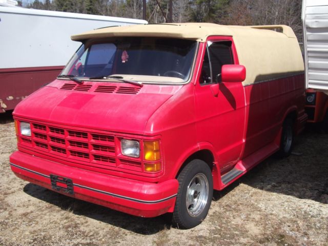 1987 Dodge Van Custom 1987 Dodge Ram Van