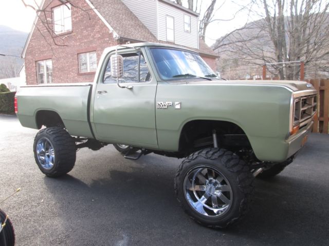 1987 Dodge W150 Power Ram Royal SE Lifted Restored Custom Truck! 1987 Dodge Other Pickups POWER RAM