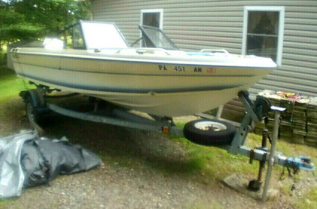 1987 Eagle Marine 371 Johnson Outboard Trailer Jim Thorpe, PA | No Fees/Reserve 1987 Eagle 371