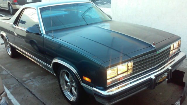 1987 Chevrolet El Camino Conquista Trim