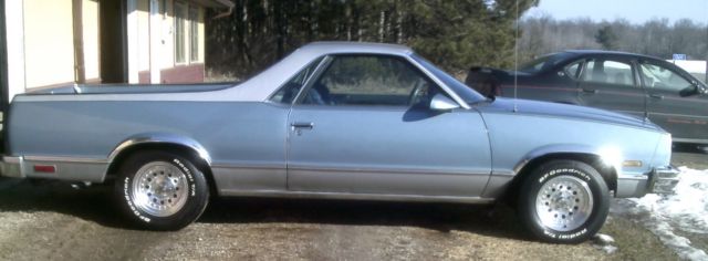 1987 elcamino/ps/pb/ac/tilt/cruise/4.3 v6 /fresh paint/topper 1987 Chevrolet RWD
