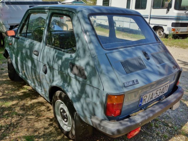 1987 FIAT 126P 650E Poland Import - Clear NJ title - READY TO DRIVE!!! 1980 Fiat 126P 650E