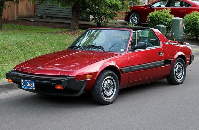 1987 Fiat Bertone X1/9, 41K MILES, COMPLETELY RECONDITIONED, CONCORSO ITALIANO! 1987 Fiat X-1/9 Bertone