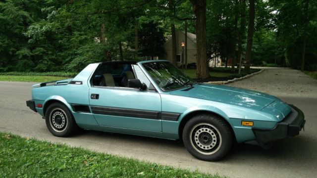 1987 Fiat X1/9 - Blue (Clean) 1987 Fiat Other Black