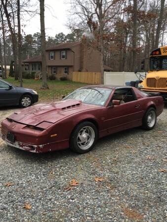 1987 firebird Trans am GTA WS6 1987 Pontiac Trans Am