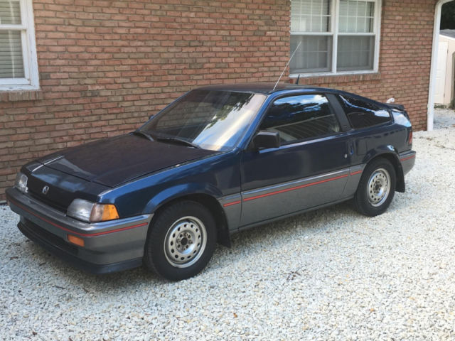 1987 First Generation Honda CRX 1987 Honda CRX