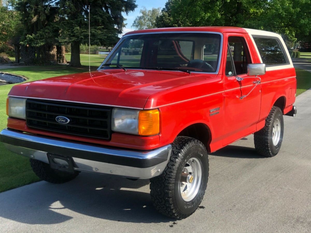 1987 ford bronco custom 351 v8 carbureted new suspension parts bfg tires 1987 Ford Bronco Custom