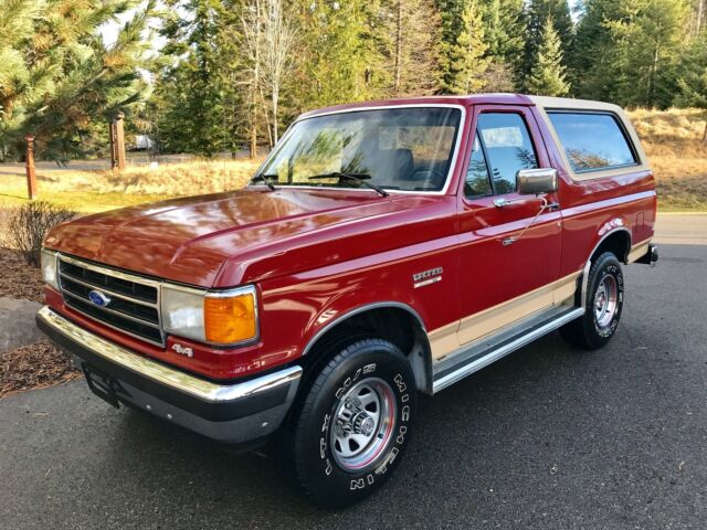 1987 Ford Bronco Eddie Bauer 4x4 2 Owner w/ Orig Warranty Protecto Plate + More! 1987 Ford Bronco Eddie Bauer 4x4 2 Owner 100% Rust Free Survivor